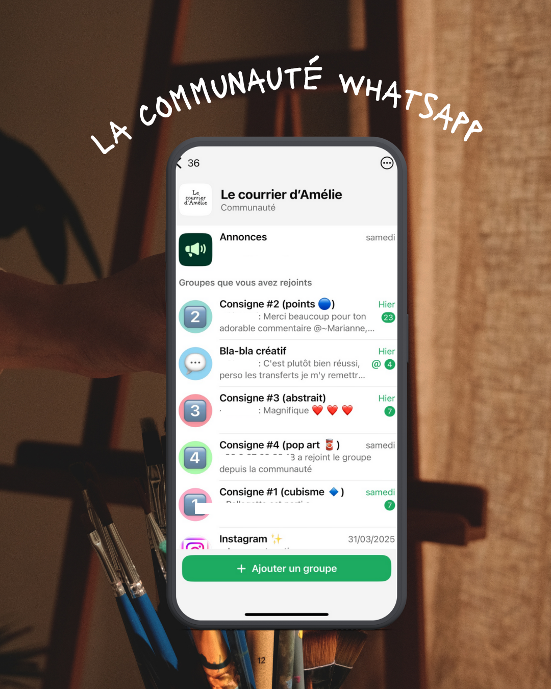 Le courrier d'Amélie version papier