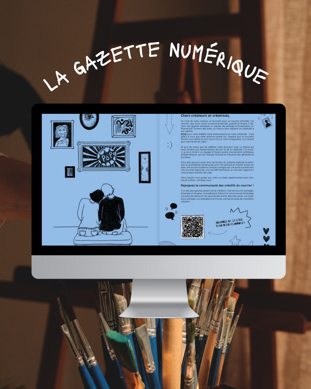 Le courrier d'Amélie version numérique